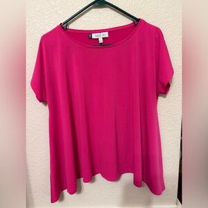 Jennifer Lopez Pink Women's Top large
